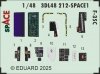 Eduard 3DL48212 F-35C SPACE Tamiya 1/48